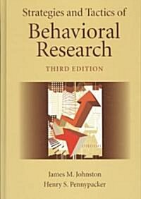 Strategies and Tactics of Behavioral Research (Hardcover, 3)