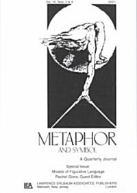 Models of Figurative Language: A Special Double Issue of Metaphor and Symbol (Paperback)