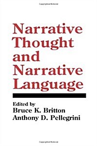 Narrative Thought and Narrative Language (Hardcover)