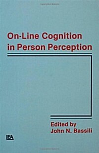 On-line Cognition in Person Perception (Hardcover)