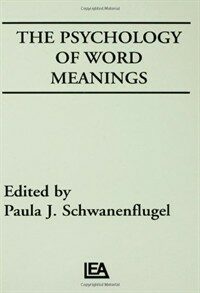 The psychology of word meanings