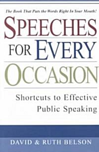 Speeches for Every Occasion (Paperback)