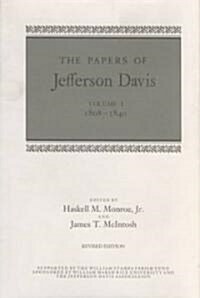 The Papers of Jefferson Davis: 1808-1840 (Hardcover)