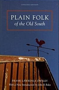 Plain Folk of the Old South (Paperback, Updated)