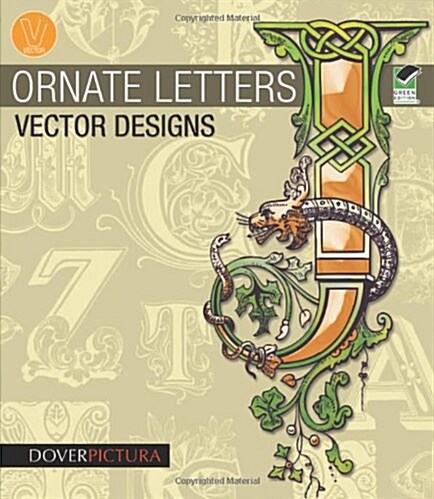 Ornate Letters Vector Designs (Paperback)