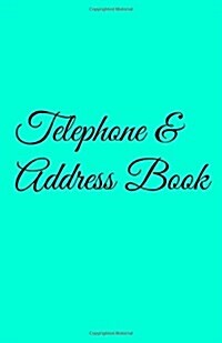 Telephone & Address Book (Paperback, ADR, Large Print)