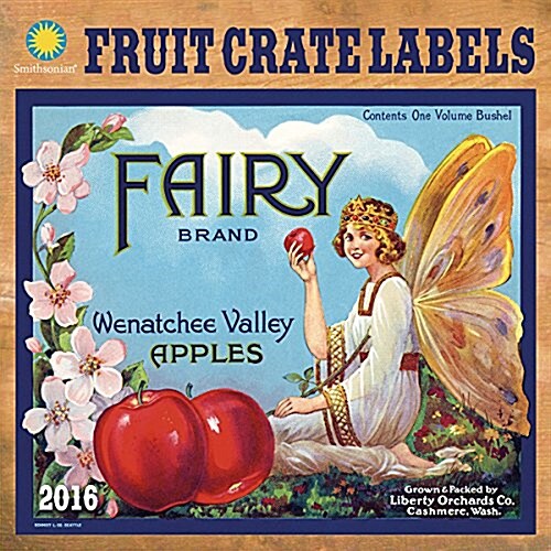 Fruit Crate Labels Calendar (Wall, 2016)