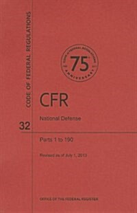 National Defense: Parts 1 to 190 (Paperback, Revised)