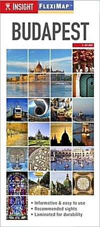 Insight Guides Flexi Map Budapest (Sheet Map, 4 Revised edition)