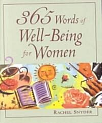 365 Words of Well-Being for Women (Paperback)