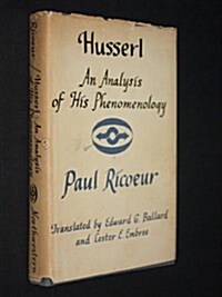 Husserl: An Analysis of His Phenomenology (Hardcover)