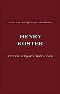 Henry Koster (Hardcover)