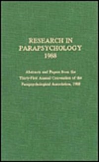 Research in Parapsychology 1988 (Hardcover)