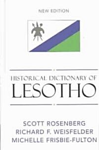 Historical Dictionary of Lesotho (Hardcover, New)