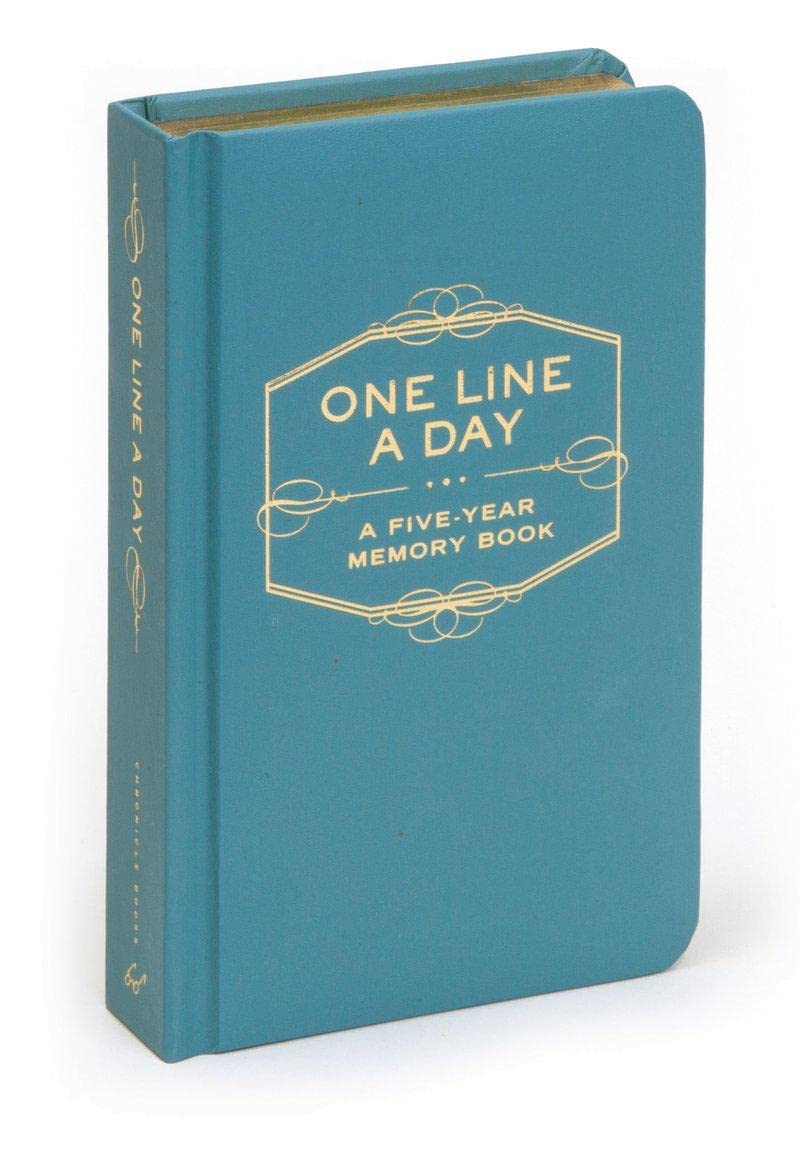 One Line a Day: A Five-Year Memory Book (Hardcover)