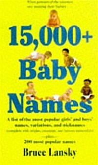 15,000 Baby Names (Paperback)