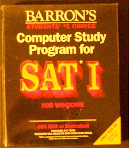 Computer Study Program for Sat I for Windows/Book and Disk (Paperback, Diskette)