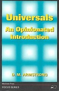 Universals: An Opinionated Introduction (Paperback)