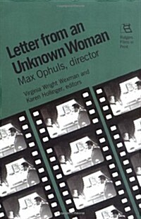 Letter from an Unknown Woman: Max Ophuls, Director (Paperback)