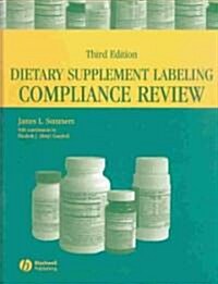 Dietary Supplement Labeling Compliance Review (Paperback, 3)