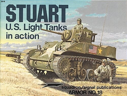 Stuart U. S. Light Tanks in Action (Paperback)