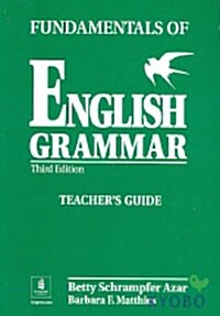 [중고] Fundamentals of English Grammar (Teachers Guide Book, 3rd Edition, with Answer Key)