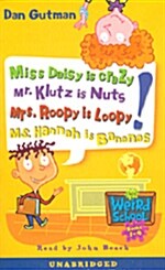 [중고] Miss Daisy Is Crazy / Mr. Klutz Is Nuts / Mrs. Roopy Is Loopy / Ms. Hannah Is Bananas (Cassette, Unabridged)