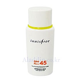 이니스프리 선블록 밀크 SPF45/PA++[신제품]