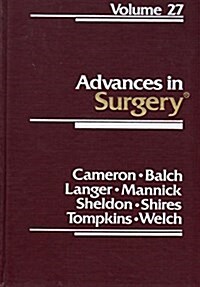 Advances in Surgery (Hardcover)