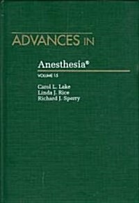 Advances in Anesthesia (Hardcover)
