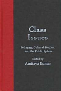 Class Issues: Pedagogy, Cultural Studies, and the Public Sphere (Hardcover)