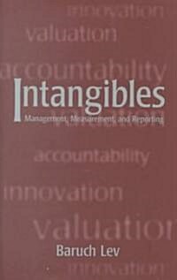 [중고] Intangibles: Management, Measurement, and Reporting (Hardcover)
