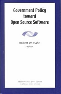 Government Policy Toward Open Source Software (Paperback)