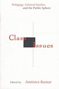 Class Issues: Pedagogy, Cultural Studies, and the Public Sphere (Paperback)
