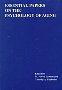 Essential Papers on the Psychology of Aging (Paperback)