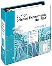 Junior Science Experiments on File& #153; Volume 2 (Hardcover, New)