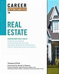Career Opportunities in Real Estate (Hardcover)
