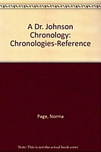 A Dr. Johnson Chronology (Hardcover)
