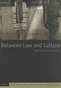 Between Law and Culture: Relocating Legal Studies (Paperback)