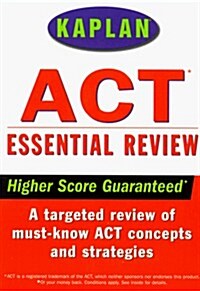 Kaplan Act Essential Review (Paperback)