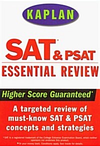 Kaplan Sat & Psat Essential Review (Paperback)