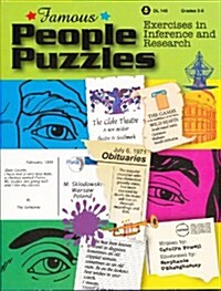 Famous People Puzzles (Paperback)