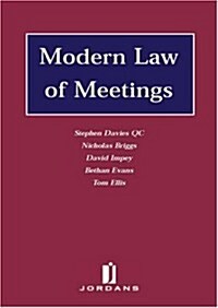 Modern Law of Meetings (Hardcover)