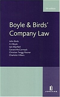 Boyle & Birds Company Law (Paperback, 5th)