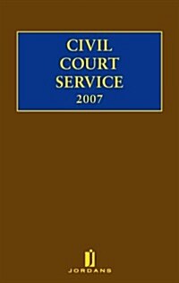 Civil Court Service 2007 (Hardcover, CD-ROM)