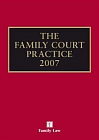 The Family Court Practice 2007 (Hardcover, CD-ROM)