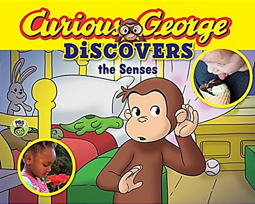 Curious George Discovers the Senses (Science Storybook) (Paperback)
