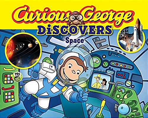 Curious George Discovers Space (Paperback)