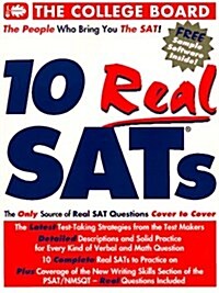 [중고] 10 Real Sats (Paperback, Diskette)