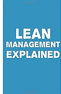 Lean Management Explained (Paperback)